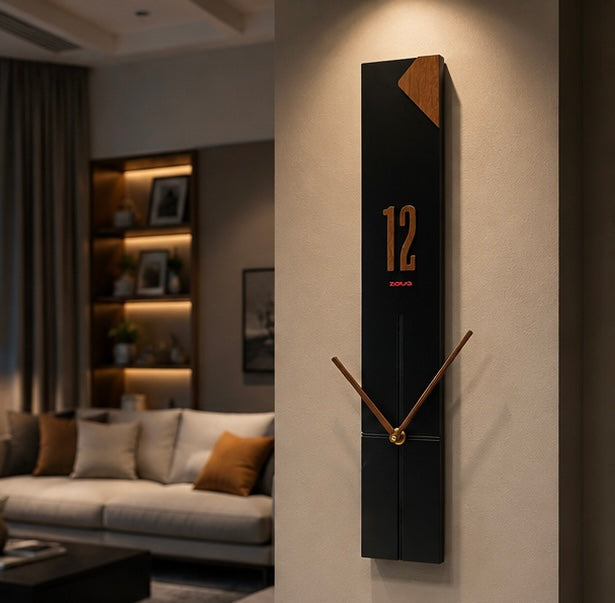 ساعة     VERTEX LUXE     – فخامة الخشب بتصميم هندسي استثنائي BRAND ZOUQ-CODE : WOO9w-B