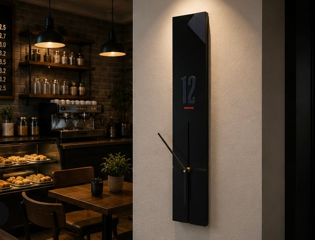 CODE : WO18BL-B ساعة VERTEX LUXE – فخامة الخشب بتصميم هندسي استثنائي BRAND ZOUQ