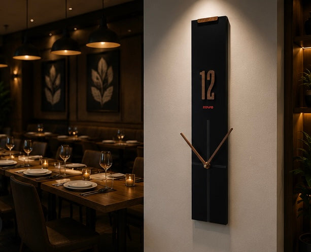 -VERTEX LUXE  فخامة الخشب بتصميم هندسي إستثنائي        ساعة   BRAND ZOUQ-CODE: W011WO-B