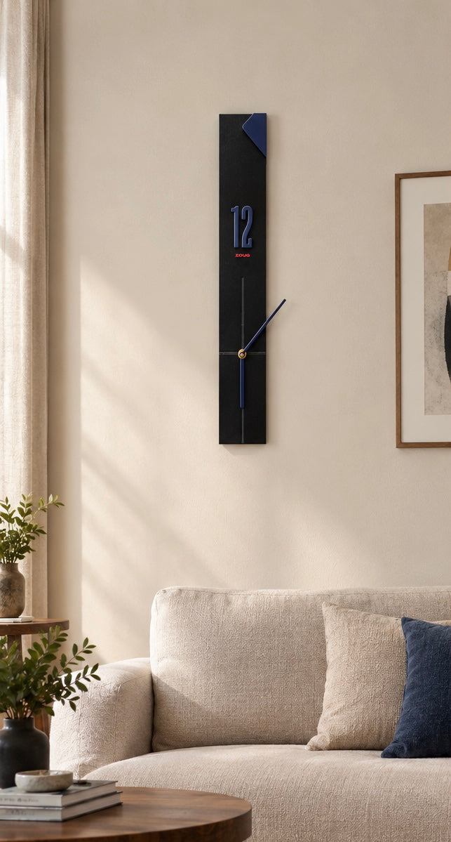 CODE : WO18BL-B ساعة VERTEX LUXE – فخامة الخشب بتصميم هندسي استثنائي BRAND ZOUQ
