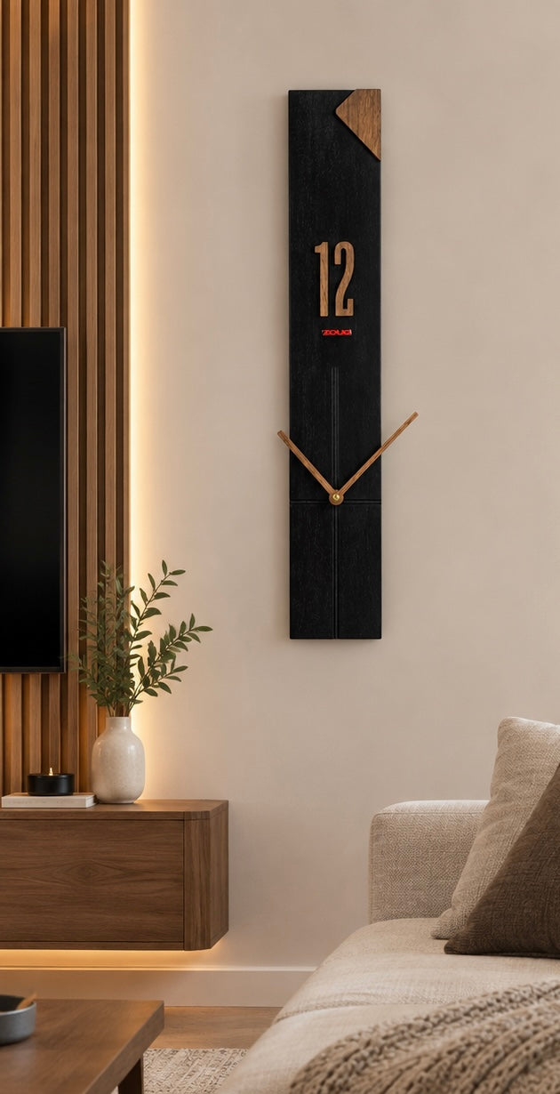 ساعة     VERTEX LUXE     – فخامة الخشب بتصميم هندسي استثنائي BRAND ZOUQ-CODE : WOO9w-B