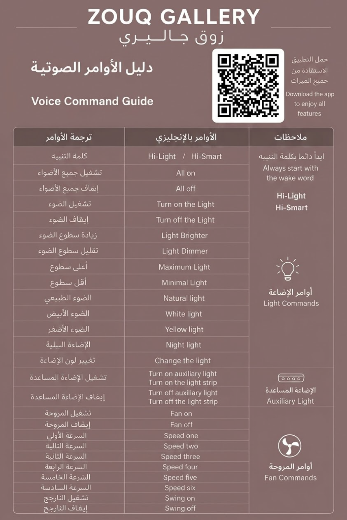 نجفة ليد سمارت مسطيلة مروحة تهوية مدمجة مخفية 6 سرعات و سماعات بلوتوث -تحكم صوتي-تطبيق موبايل ذكي