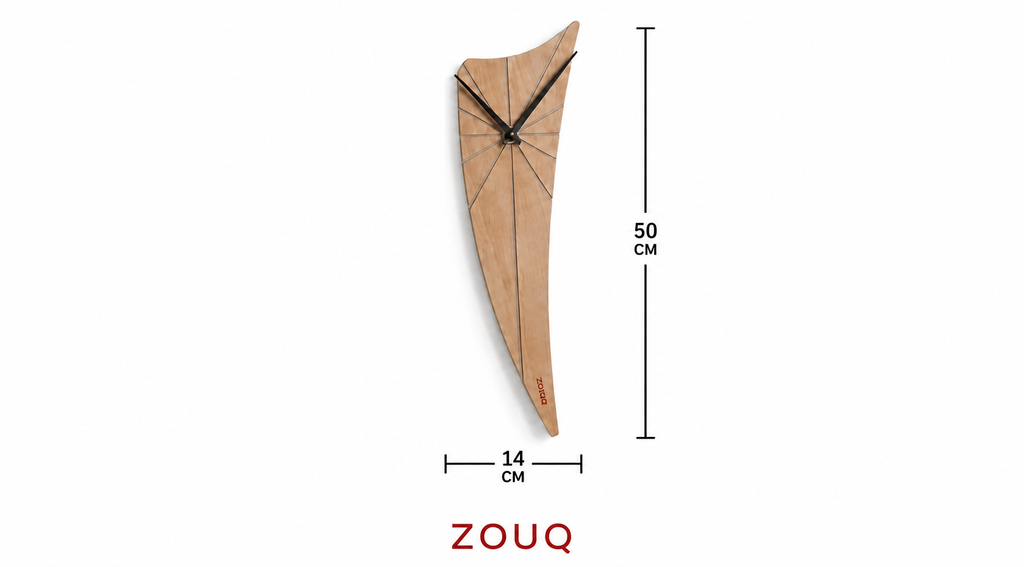 ساعة حائط ديكورية مودرن  WING BRAND ZOUQ